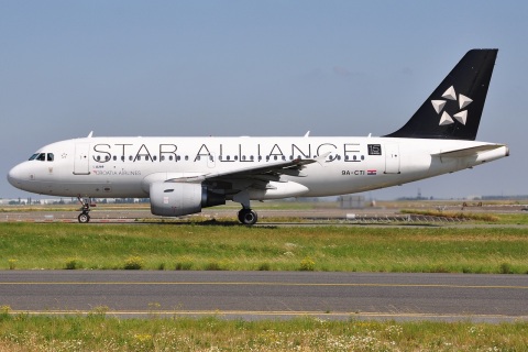 9A-CTI - A319-132 - Croatia Airlines - CDG - 10-08-2012