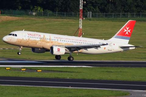 9H-AEO - A320-214 - Air Malta - BRU - 09-08-2012
