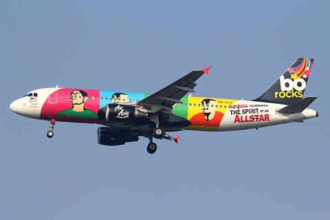 9M-AFD - A320-214 - AirAsia - BKK - 25-01-2012