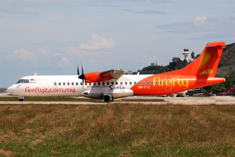 9M-FYC - ATR 72-500 (72-212A) - Firefly - HKT - 29-01-2012