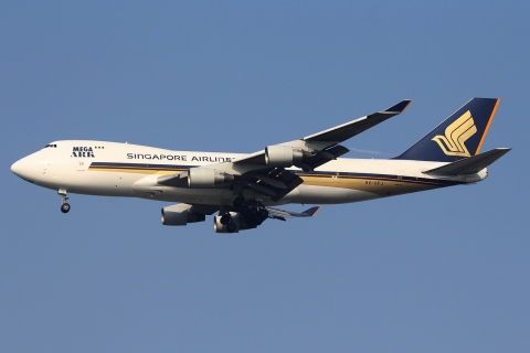 9V-SFJ - 747-412F - Singapore Airlines - BKK - 25-01-2012