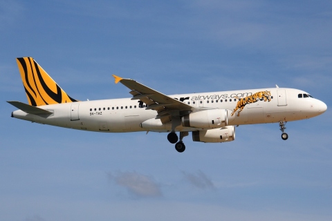 9V-TAZ - A320-232 - Tiger Airways - HKT - 03-02-2012