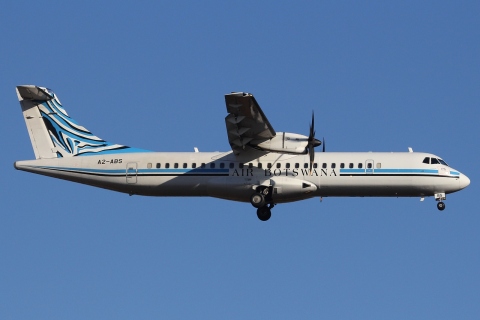 A2-ABS - ATR 72-500 (72-212A) - Air Botswana - JNB - 27-05-2012