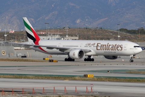 A6-EGC - 777-31H(ER) - Emirates - LAX - 04-03-2012