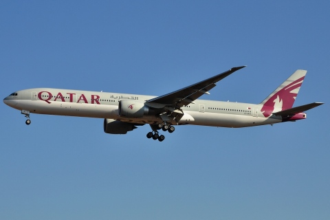 A7-BAI - 777-3DZ(ER) - Qatar Airways - JNB - 30-05-2012