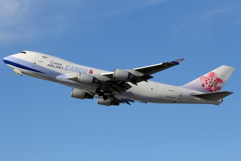 B-18712 - 747-409F - China Airlines - LAX - 04-03-2012