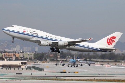 B-2467 - 747-4J6 - Air China - LAX - 10-03-2012