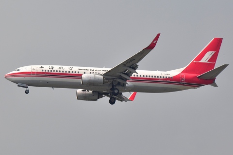 B-5148 - 737-86N(WL) - Shanghai Airlines - BKK - 25-01-2012