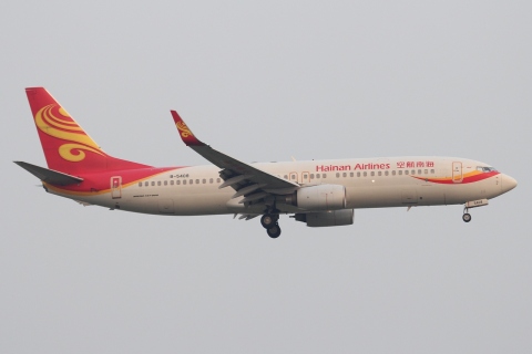 B-5408 - 737-84P(WL) - Hainan Airlines - BKK - 28-01-2012
