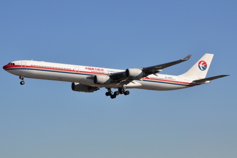 B-6051 - A340-642 - China Eastern Airlines - LAX - 09-03-2012
