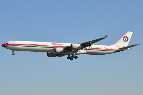 B-6052 - A340-642 - China Eastern Airlines - LAX - 08-03-2012