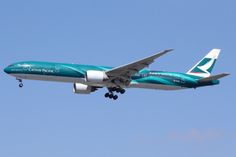 B-KPF - 777-367(ER) - Cathay Pacific Airways - LAX - 13-03-2012