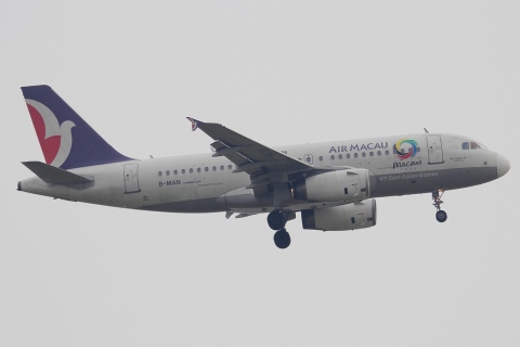 B-MAN - A319-132 - Air Macau - BKK - 28-01-2012