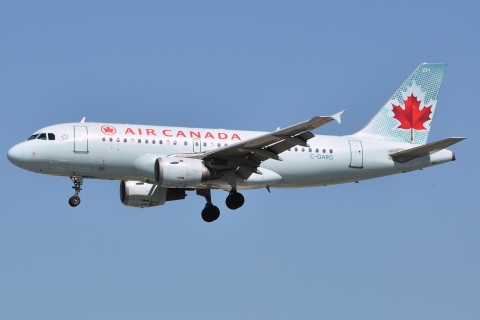 C-GARG - A319-113 - Air Canada - LAX - 08-03-2012