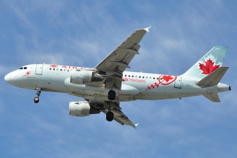 C-GBHZ - A319-113 - Air Canada - LAX - 09-03-2012