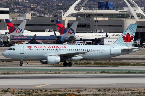 C-GJVT - A320-214 - Air Canada - LAX - 04-03-2012