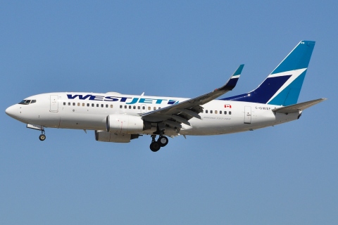 C-GWBF - 737-7CT(WL) - WestJet - LAX - 08-03-2012