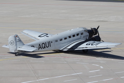 D-AQUI - Junkers JU-52-3M - Lufthansa - CGN - 01-08-2012