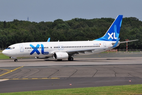 D-AXLE - 737-8Q8(WL) - XL Airways Germany - DUS - 01-08-2012