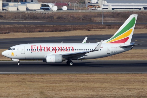 ET-ALM - 737-760(WL) - Ethiopian Airlines - JNB - 31-05-2012