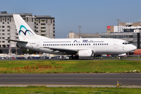 F-HCOA - 737-5L9 - Air Mediterranee - CDG - 10-08-2012b
