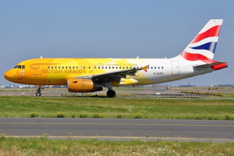 G-EUPC - A319-131 - British Airways - CDG - 10-08-2012