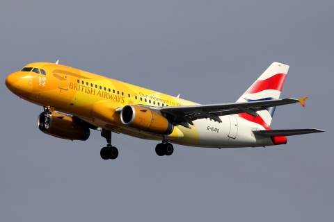 G-EUPC - A319-131 - British Airways - MAN - 24-08-2012