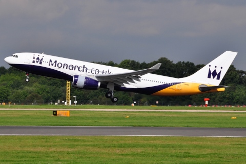 G-SMAN - A330-243 - Monarch Airlines - MAN - 24-08-2012