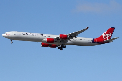 G-VWKD - A340-642 - Virgin Atlantic Airways - LAX - 13-03-2012