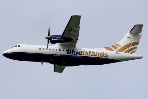 G-ZEBS - ATR 42-320 - Blue Islands - MAN - 24-08-2012