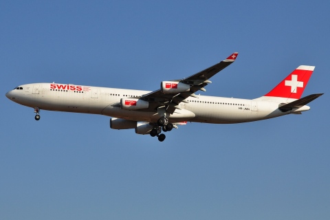 HB-JMN - A340-313 - Swiss - JNB - 30-05-2012
