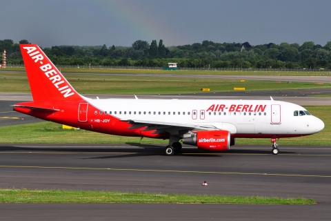 HB-JOY - A319-111 - Air Berlin - DUS - 07-07-2012