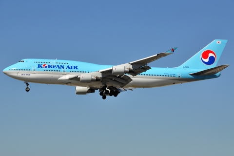HL7498 - 747-4B5 - Korean Air Lines - LAX - 09-03-2012