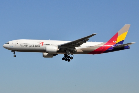 HL7755 - 777-28E(ER) - Asiana Airlines - LAX - 08-03-2012