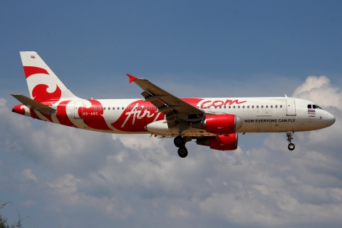 HS-ABC - A320-216 - Thai AirAsia - HKT - 29-01-2012