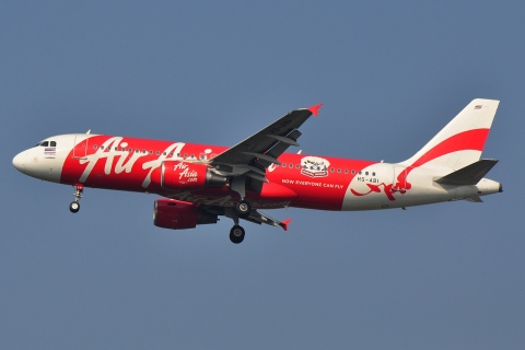 HS-ABI - A320-216 - Thai AirAsia - BKK - 25-01-2012