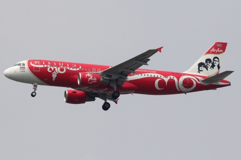 HS-ABJ - A320-216 - Thai AirAsia - BKK - 25-01-2012