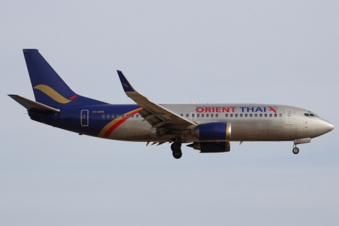 HS-BRB - 737-3T0(WL) - Orient Thai Airlines - HKT - 01-02-2012