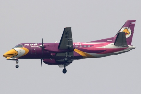 HS-GBC - Saab 340B - Nok Mini - BKK - 28-01-2012