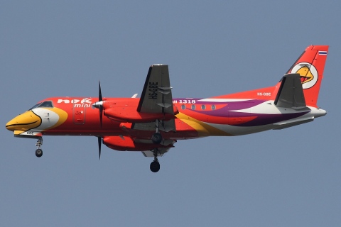 HS-GBE - Saab 340B - Nok Mini - BKK - 25-01-2012