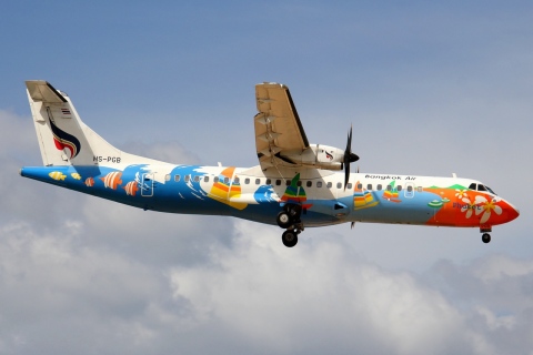 HS-PGB - ATR 72-500 (72-212A) - Bangkok Airways - HKT - 01-06-2012