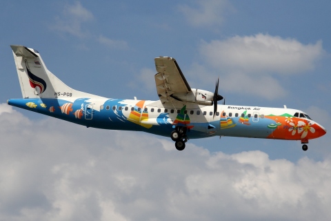 HS-PGB - ATR 72-500 (72-212A) - Bangkok Airways - HKT - 29-01-2012