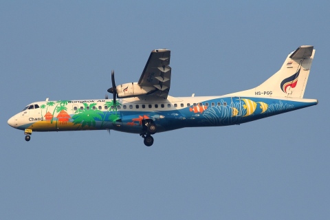 HS-PGG - ATR 72-500 (72-212A) - Bangkok Airways - HKT - 25-01-2012