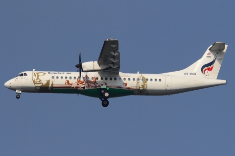 HS-PGK - ATR 72-500 (72-212A) - Bangkok Airways - BKK - 25-01-2012
