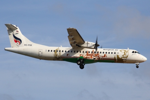 HS-PGK - ATR 72-500 (72-212A) - Bangkok Airways - HKT - 03-02-2012