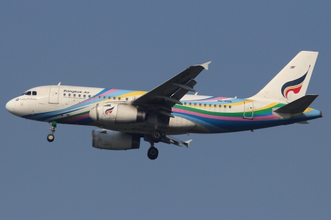 HS-PGN - A319-132 - Bangkok Airways - BKK - 25-01-2012