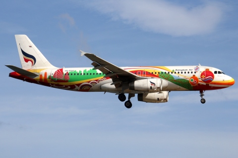 HS-PGU - A320-232 - Bangkok Airways - HKT - 03-02-2012