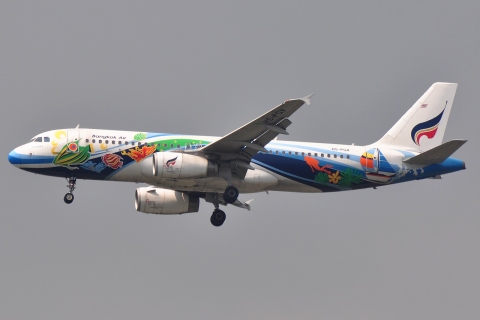 HS-PGV - A320-232 - Bangkok Airways - BKK - 25-01-2012