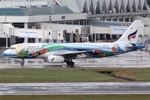 HS-PGV - A320-232 - Bangkok Airways - HKT - 29-01-2012