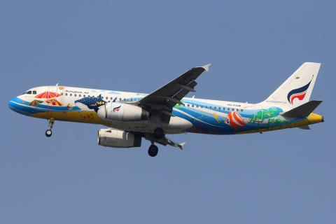 HS-PGW - A320-232 - Bangkok Airways - BKK - 25-01-2012